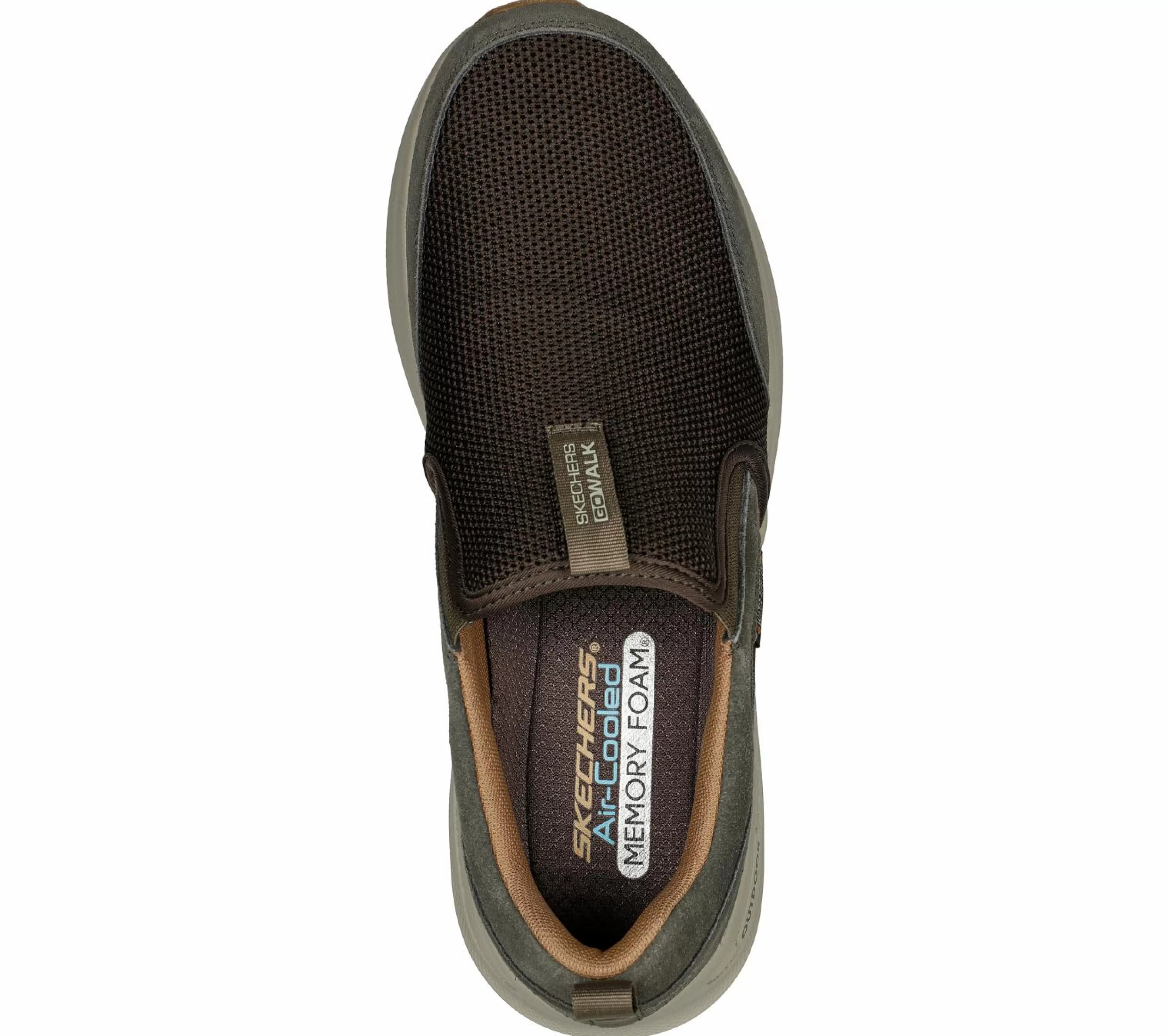 Calçado Sem Atacadores | Sapatilhas | SKECHERS GOwalk Outdoor - Andes CASTANHO