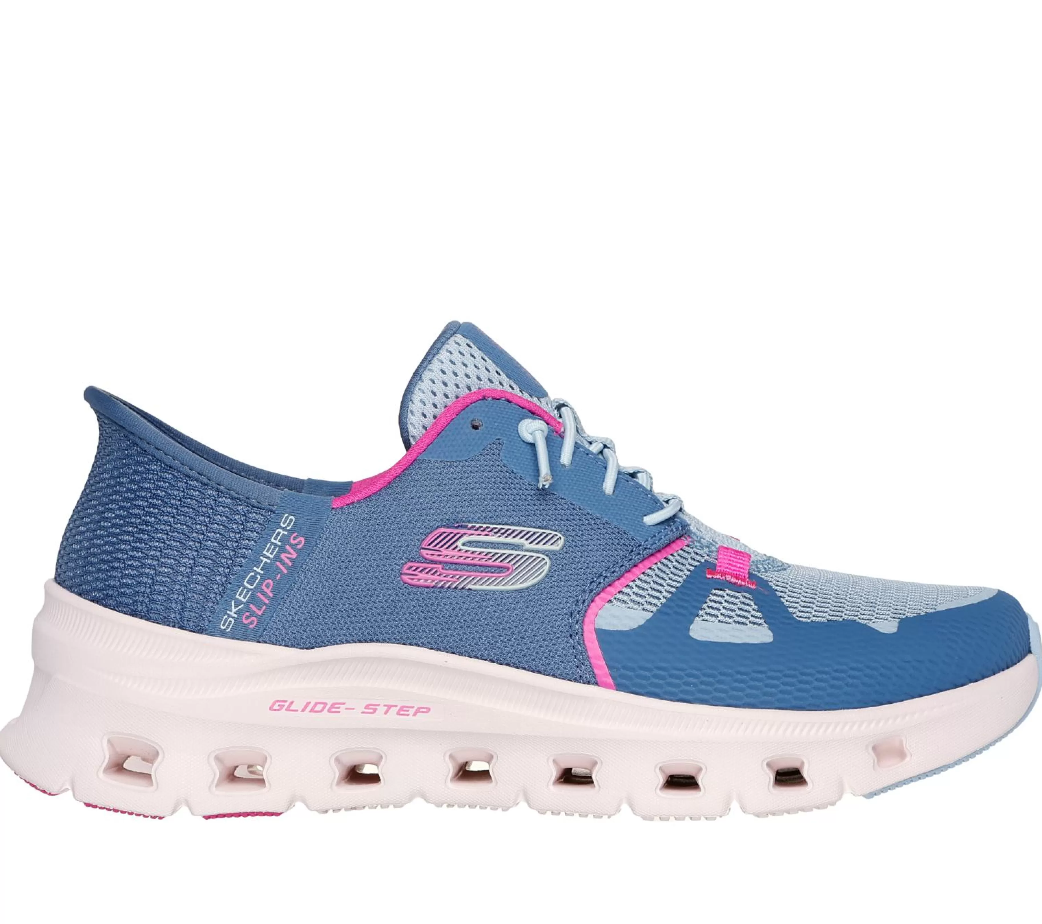Calçado Sem Atacadores | Hands Free Slip-Ins | SKECHERS Slip-ins: Glide-Step Pro SLATE / ROSA