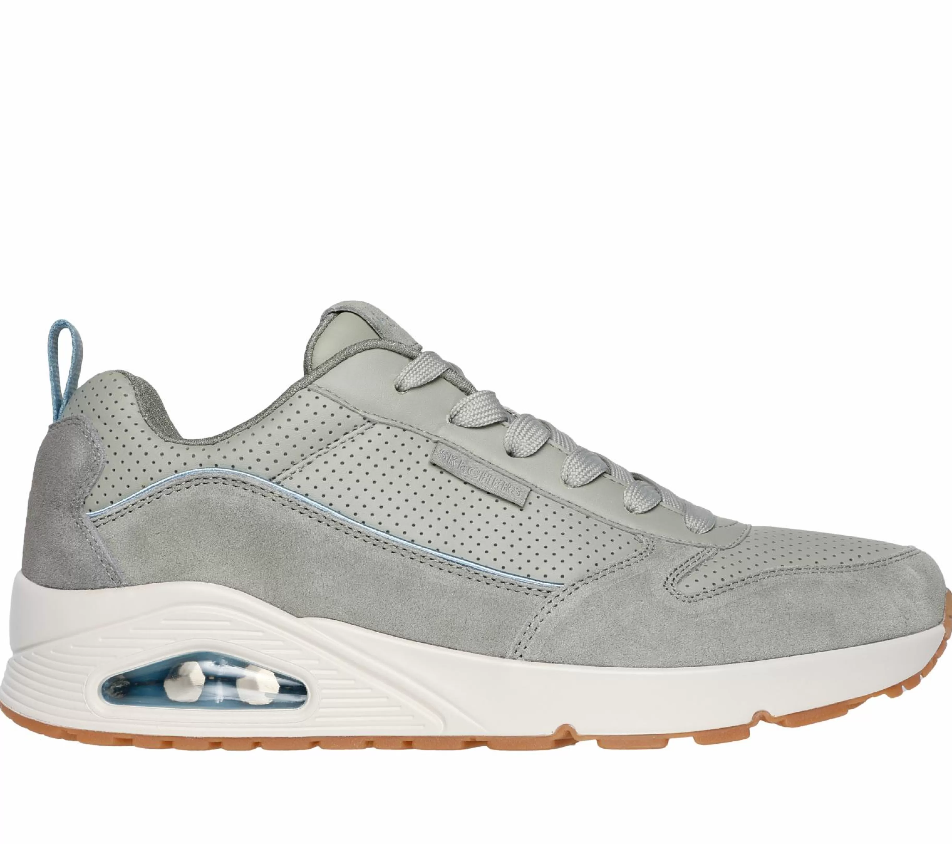 Sapatos Com Atacadores | Sapatilhas Casuais | SKECHERS Uno - Stacre 2.0 SALVIA