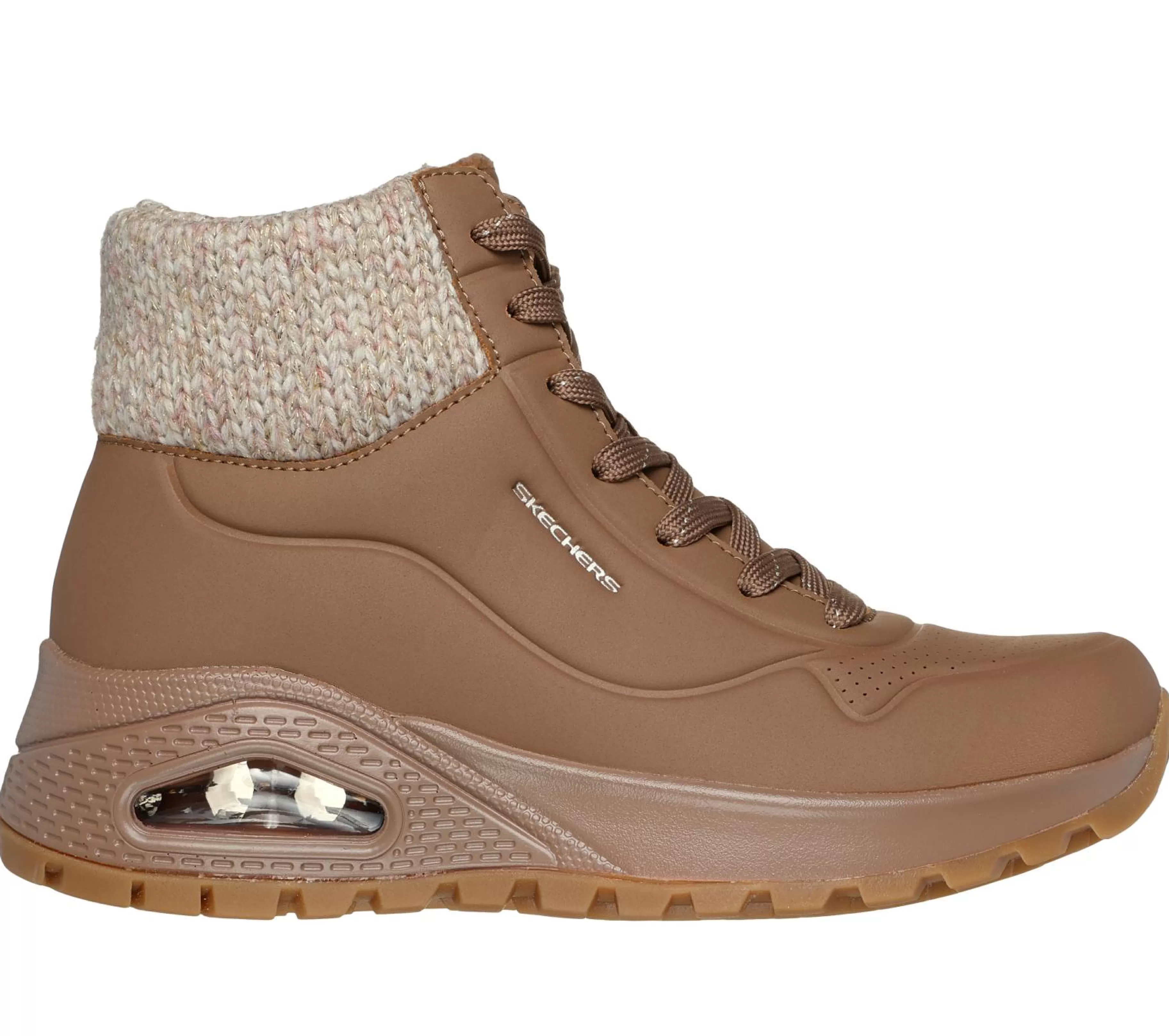 Com Atacadores | Botas | SKECHERS Uno Rugged - Darling Days MOCHA